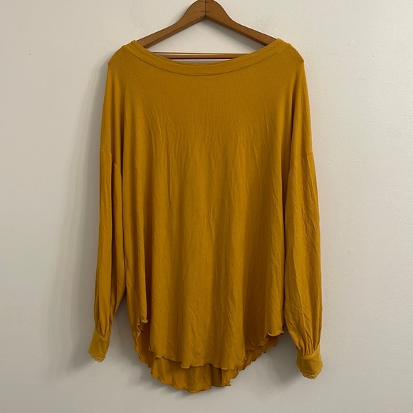 Free People Women's oversized Shimmy Shake Top  Size s - Picture 4 of 8